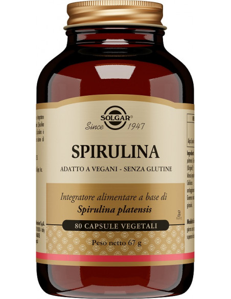 Spirulina 80 capsule veg