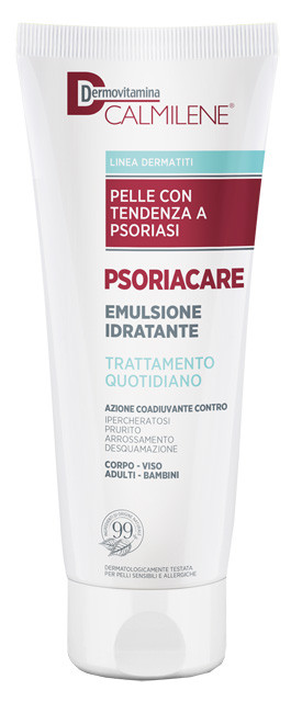 Image of Dermovitamina calmilene psoriacare emulsione idratante per il trattamento quotidiano della psoriasi 400ml cod085