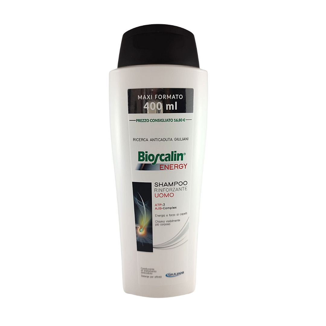 Bioscalin energy shampoo rinforzante uomo 400ml
