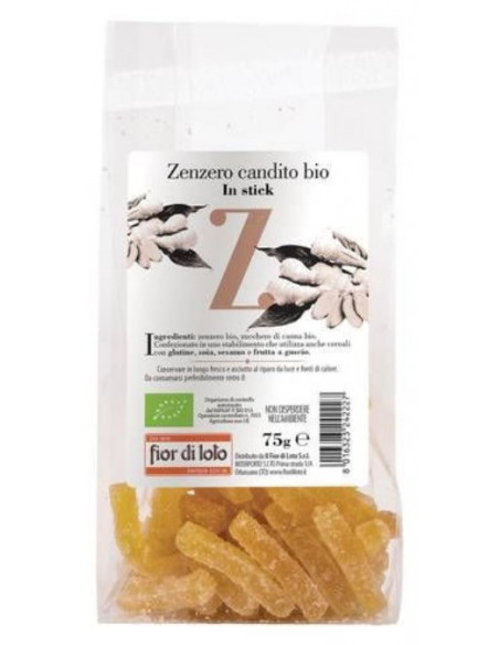 Zenzero candito 75g
