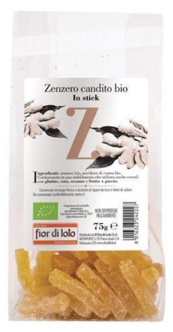 Zenzero candito 75g