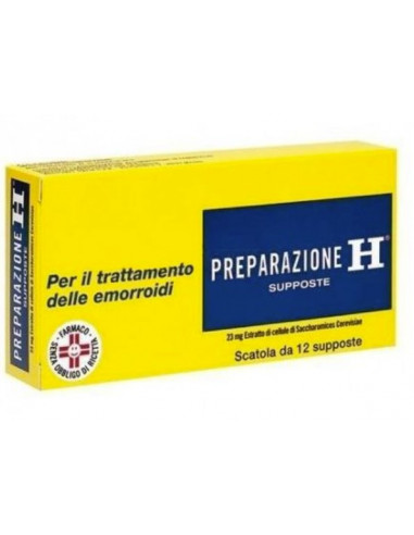 Preparazione h*12supp 23mg