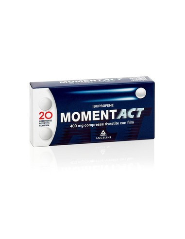 Momentact ibuprofene 20 compresse rivestite 400mg