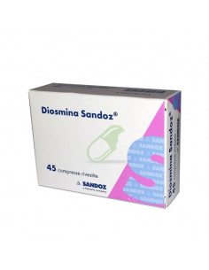 Diosmina sandoz 45 compresse rivestite
