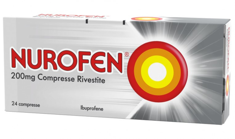 Image of Nurofen ibuprofene compresse contro mal di testa e dolori lievi o moderati 12+ anni 24 compresse rivestite 200mg cod085