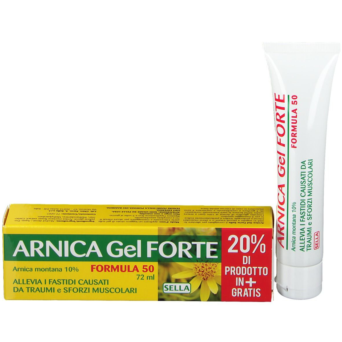Arnica 10% gel forte formula 50 72ml