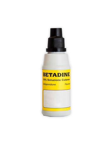 Betadine 10% soluzione cutanea flacone 125ml