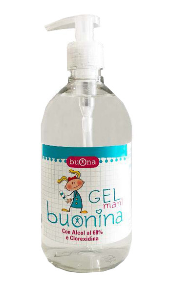 Buona buonina gel igienizzante mani alcool 68% 500ml