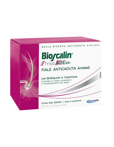 BIOSCALIN TRICOAGE FIALE ANTICADUTA TRICOAGE 45+ 10 FIALE