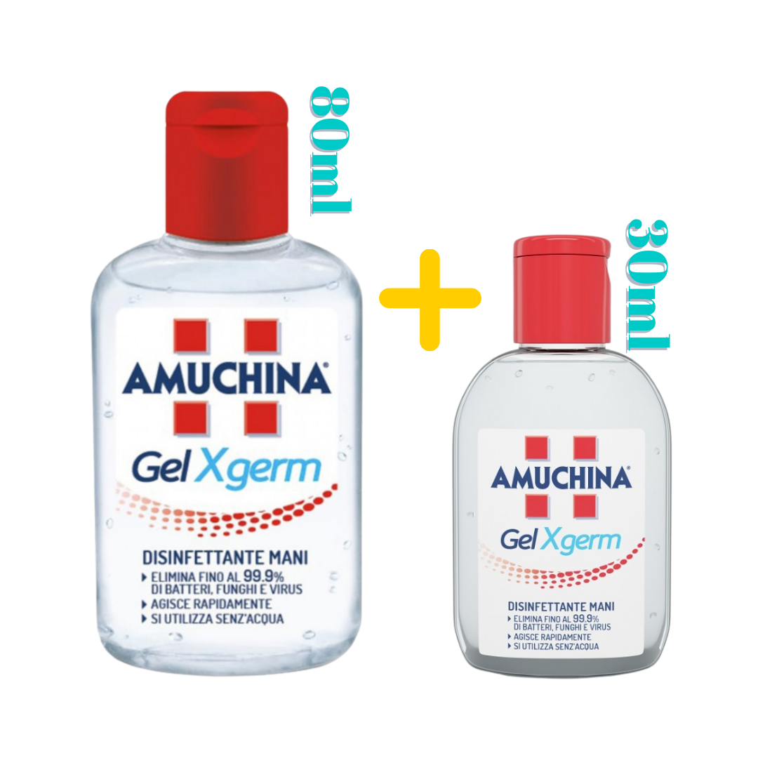 Image of Amuchina gel mani x-germ 80ml + 30ml cod085