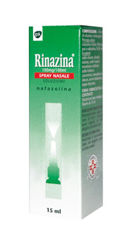 Rinazina Spray Nasale 15ml 0,1%