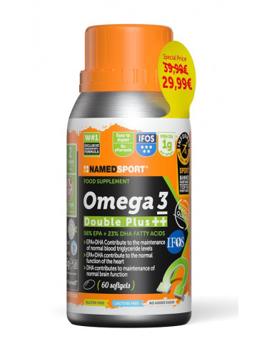 Named sport omega 3 double plus 60 softgel