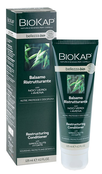 Biokap bellezza bio balsamo ristrutturante cosmos ecocert 125 ml