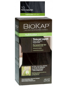 Biokap nutricolor delicato 1,0 nero naturale tinta tubo + flacone