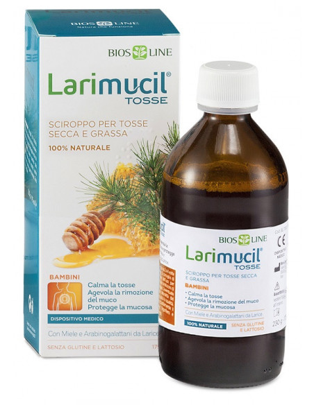 Larimuciltosse bambini sciroppo 175 ml ce 0476 230 g