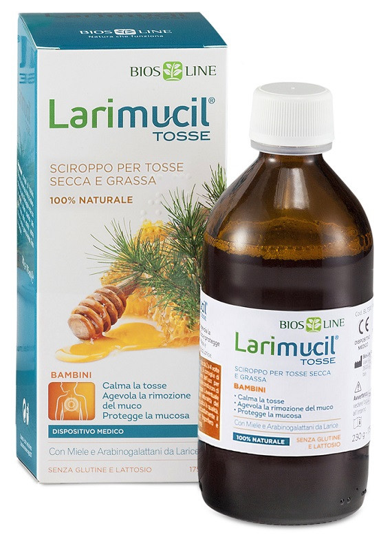 Image of Larimuciltosse bambini sciroppo 175 ml ce 0476 230 g cod085