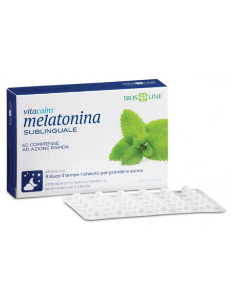 Vitacalm melatonina 120 compresse sublinguali