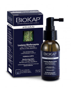 Biokap lozione rinforzante anticaduta con tricofoltil nuova formula 50 ml