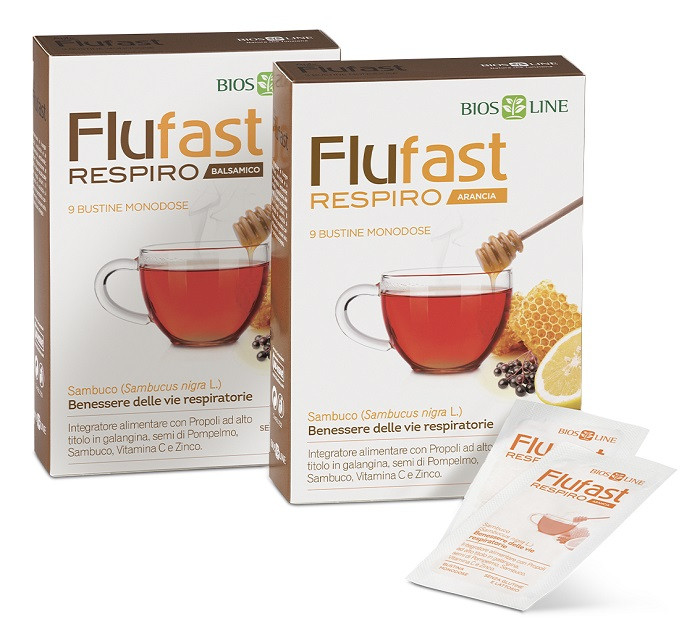 Image of Apix propoli flufast respiro balsamico 9 buste cod085