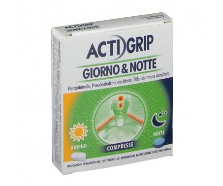 Actigrip giorno&notte 12 + 4 compresse
