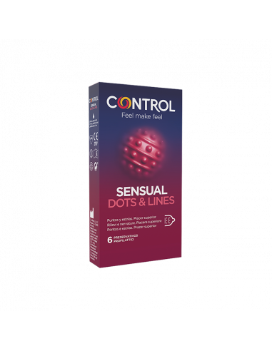 Control sensual dots&lines 6pz