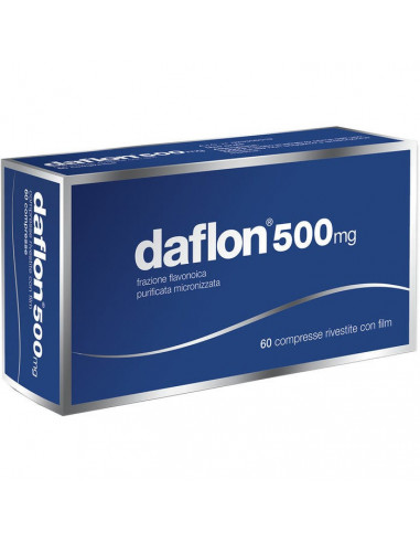 DAFLON 60 COMPRESSE RIVESTITE 500MG