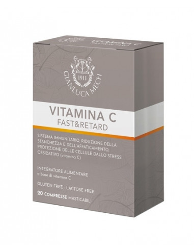 Vitamina c fast&retard 20 compresse