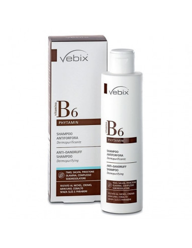 Vebix phytamin shampoo antiforfora 200ml