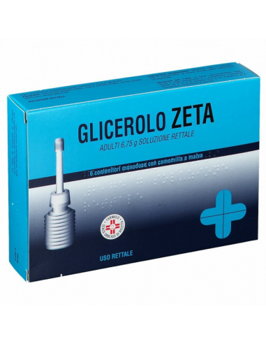 Glicerolo zeta*6cont 6,75g cam