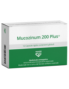 Mucozinum 200 plus 12 capsule vanda