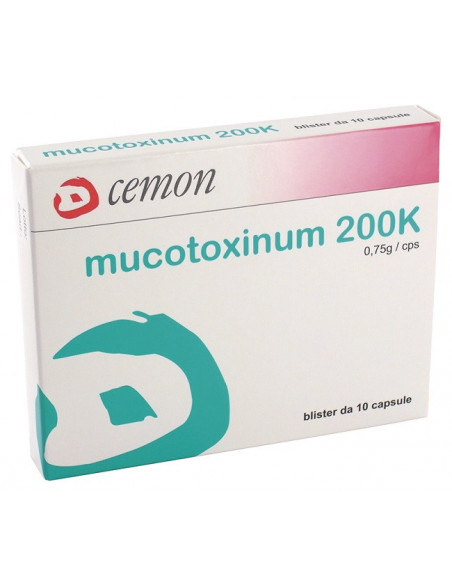 Mucotoxinum 200k 10cps