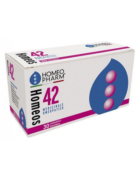 Homeos 42 globuli 30tubi
