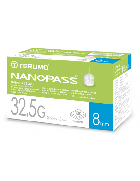 Ago nanopass g32,5 8mm 100pz