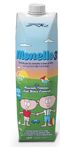 Monello 3 1 3anni liquido 1l