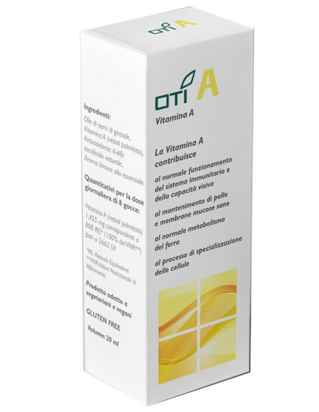 Oti a vitamina a gocce 20ml
