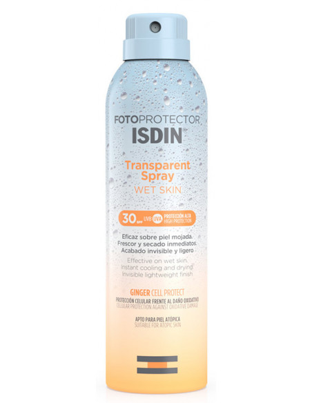 Fotoprotector trasp wet spf30