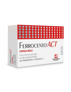 Ferrocento act 30 capsule molli | Clubfarma