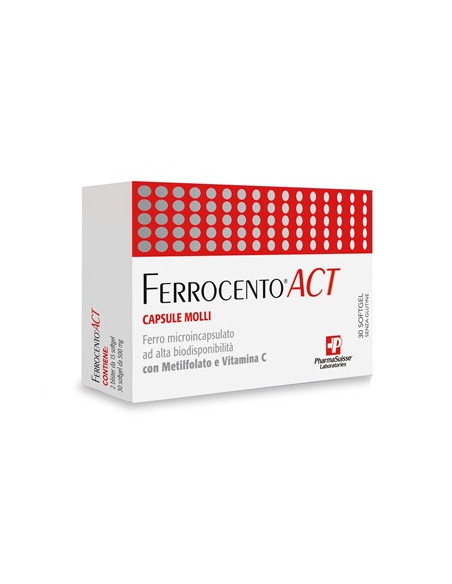 Ferrocento act 30 capsule molli