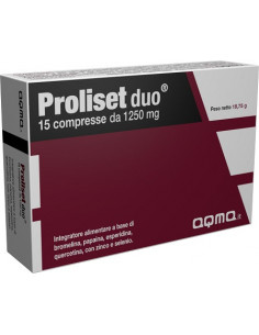 Proliset duo 15 compresse