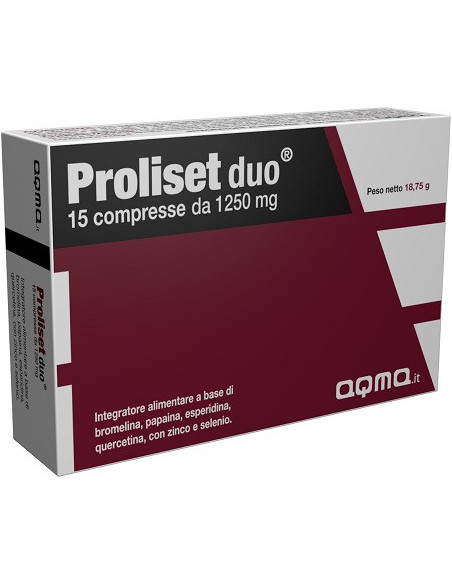 Proliset duo 15 compresse