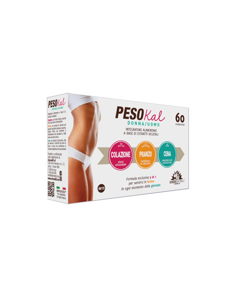 Pesokal donna uomo 60 compresse