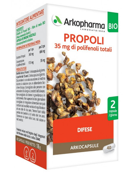 Arkocps propoli bio 40 capsule