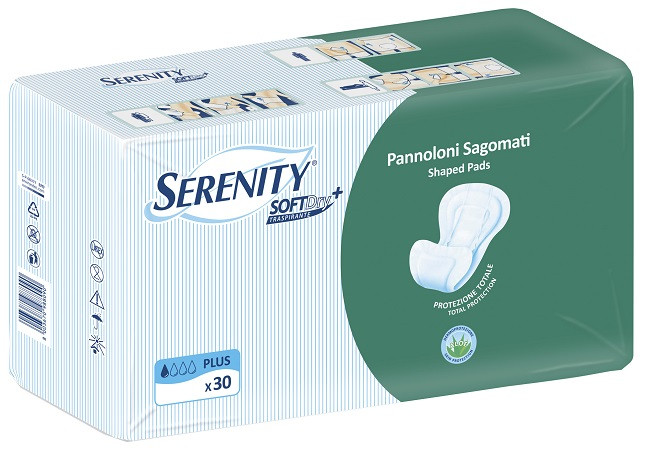 Serenity pann sag sd piu aloe 30p