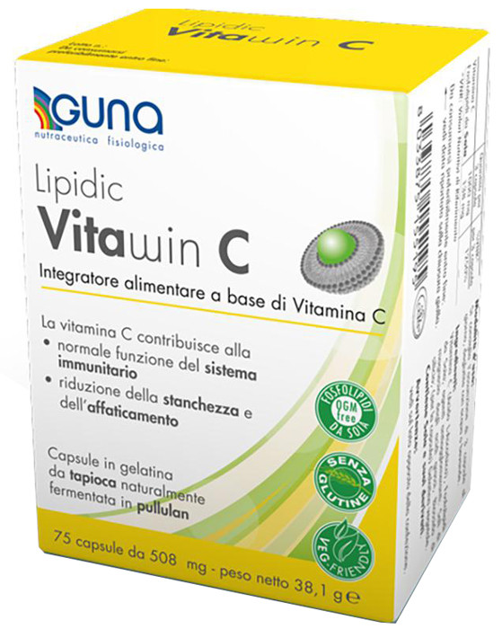 Lipidic vitawin c-vit c 75cps