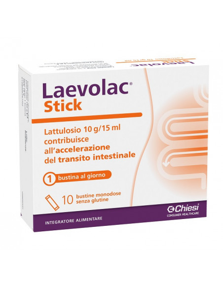 Laevolac stick 10 bustine