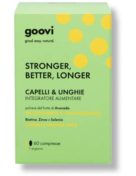 Goovi capelli&unghie 60cpr
