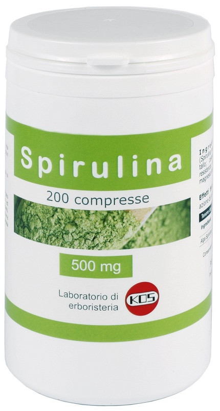 Spirulina 200cpr 500mg kos