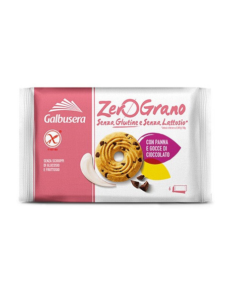 Zerograno biscotto panna e cioccolato 220 g