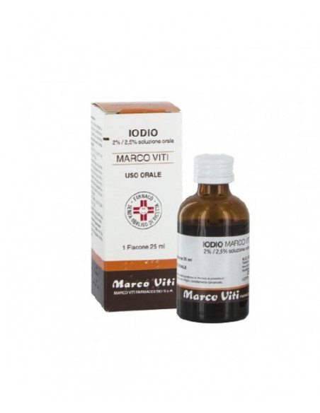 Iodio solu.alcolica ii 25ml m.
