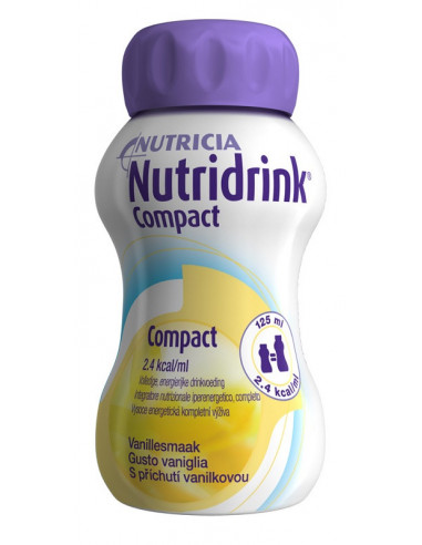 Nutridrink compact vaniglia 125 ml 4 pezzi